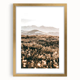 Farmhouse Wall Art - Scenic Mountain Meadow for Rustic Country Decor