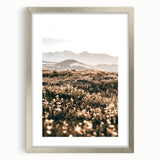 Farmhouse Wall Art - Scenic Mountain Meadow for Rustic Country Decor