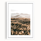 Farmhouse Wall Art - Scenic Mountain Meadow for Rustic Country Decor