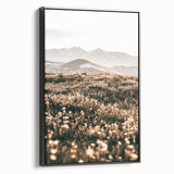 Farmhouse Wall Art - Scenic Mountain Meadow for Rustic Country Decor