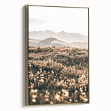 Farmhouse Wall Art - Scenic Mountain Meadow for Rustic Country Decor