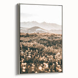 Farmhouse Wall Art - Scenic Mountain Meadow for Rustic Country Decor