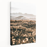 Farmhouse Wall Art - Scenic Mountain Meadow for Rustic Country Decor