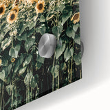 Farmhouse Wall Art - Vibrant Sunflower Field for Rustic Country Decor