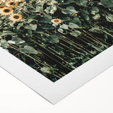 Farmhouse Wall Art - Vibrant Sunflower Field for Rustic Country Decor