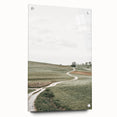 Farmhouse Wall Art - Serene Winding Path for Rustic Country Decor