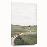 Farmhouse Wall Art - Serene Winding Path for Rustic Country Decor