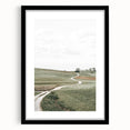 Farmhouse Wall Art - Serene Winding Path for Rustic Country Decor