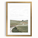 Farmhouse Wall Art - Serene Winding Path for Rustic Country Decor