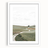 Farmhouse Wall Art - Serene Winding Path for Rustic Country Decor