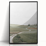 Farmhouse Wall Art - Serene Winding Path for Rustic Country Decor
