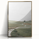 Farmhouse Wall Art - Serene Winding Path for Rustic Country Decor