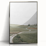 Farmhouse Wall Art - Serene Winding Path for Rustic Country Decor