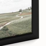 Farmhouse Wall Art - Serene Winding Path for Rustic Country Decor