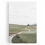Farmhouse Wall Art - Serene Winding Path for Rustic Country Decor