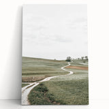 Farmhouse Wall Art - Serene Winding Path for Rustic Country Decor