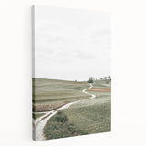 Farmhouse Wall Art - Serene Winding Path for Rustic Country Decor