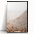Farmhouse Wall Art - Wheat Field for Rustic Country Living Decor