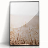 Farmhouse Wall Art - Wheat Field for Rustic Country Living Decor