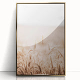Farmhouse Wall Art - Wheat Field for Rustic Country Living Decor