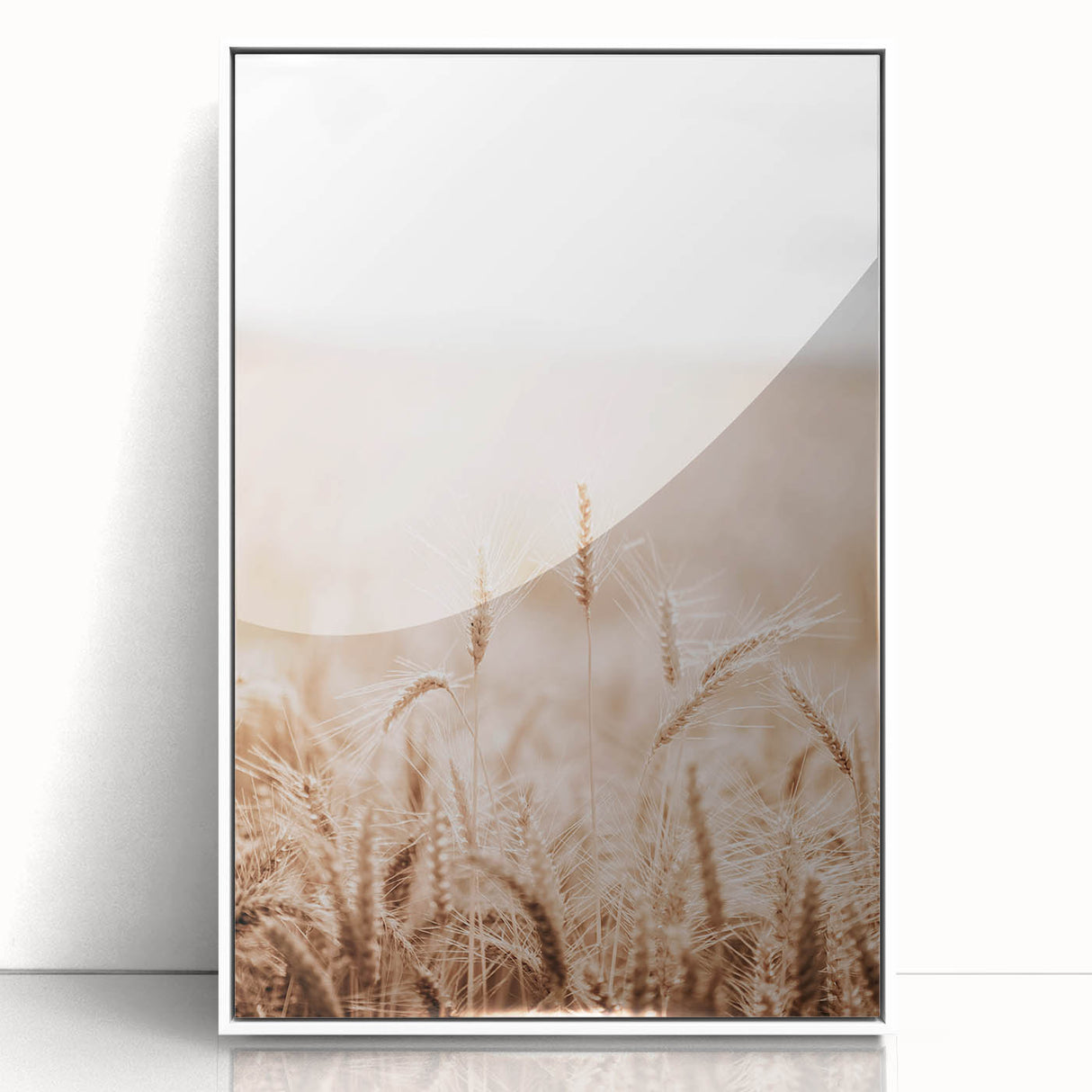 Farmhouse Wall Art - Wheat Field for Rustic Country Living Decor