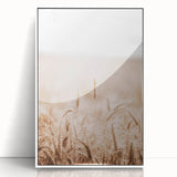 Farmhouse Wall Art - Wheat Field for Rustic Country Living Decor