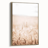 Farmhouse Wall Art - Wheat Field for Rustic Country Living Decor
