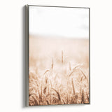 Farmhouse Wall Art - Wheat Field for Rustic Country Living Decor