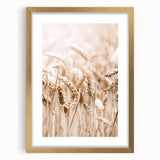 Farmhouse Wall Art - Wheat Harvest Design for Rustic Country Decor