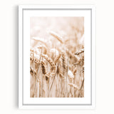 Farmhouse Wall Art - Wheat Harvest Design for Rustic Country Decor