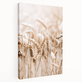 Farmhouse Wall Art - Wheat Harvest Design for Rustic Country Decor