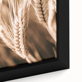 Farmhouse Wall Art - Close-Up Wheat Design for Rustic Country Decor