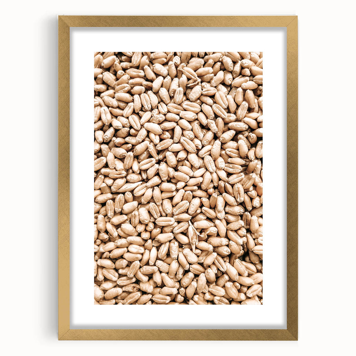 Farmhouse Wall Art - Wheat Grain Texture for Rustic Country Decor