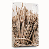 Farmhouse Wall Art - Wheat Bouquet for Rustic Country Style Decor
