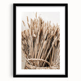 Farmhouse Wall Art - Wheat Bouquet for Rustic Country Style Decor
