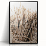 Farmhouse Wall Art - Wheat Bouquet for Rustic Country Style Decor