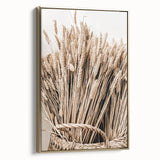 Farmhouse Wall Art - Wheat Bouquet for Rustic Country Style Decor