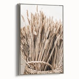 Farmhouse Wall Art - Wheat Bouquet for Rustic Country Style Decor