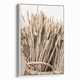 Farmhouse Wall Art - Wheat Bouquet for Rustic Country Style Decor