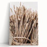 Farmhouse Wall Art - Wheat Bouquet for Rustic Country Style Decor