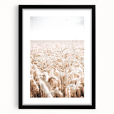 Farmhouse Wall Art - Wheat Field Design for Rustic Country Style Decor
