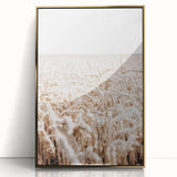Farmhouse Wall Art - Wheat Field Design for Rustic Country Style Decor