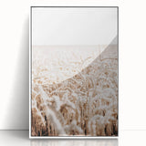 Farmhouse Wall Art - Wheat Field Design for Rustic Country Style Decor