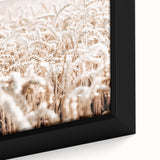 Farmhouse Wall Art - Wheat Field Design for Rustic Country Style Decor
