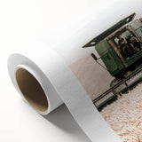 Farmhouse Wall Art - Wheat Harvest with Tractor for Rustic Country Decor