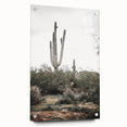 Farmhouse Wall Art - Desert Cactus Scene for Rustic Country Decor