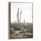 Farmhouse Wall Art - Desert Cactus Scene for Rustic Country Decor