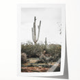 Farmhouse Wall Art - Desert Cactus Scene for Rustic Country Decor