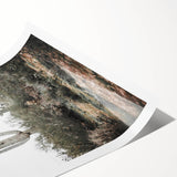 Farmhouse Wall Art - Desert Cactus Scene for Rustic Country Decor