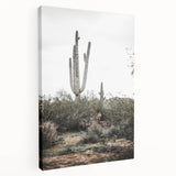 Farmhouse Wall Art - Desert Cactus Scene for Rustic Country Decor